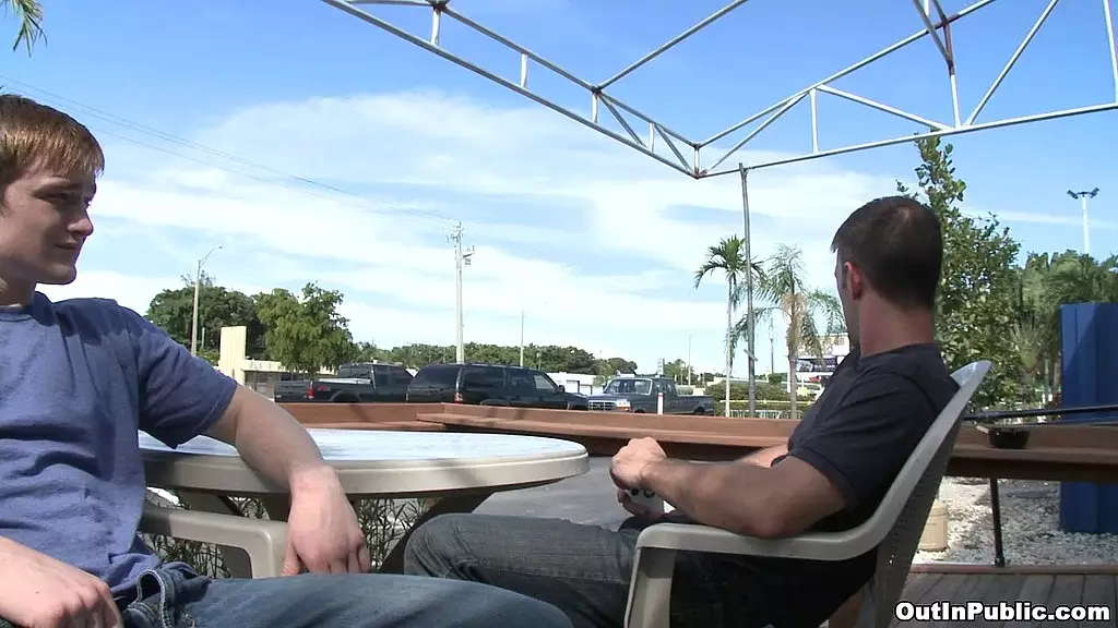 College Guy Takes on Ricky's BBC in Public
