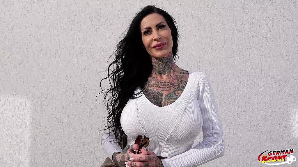 Tattooed Milf Anna70F's Jaw-Dropping Casting Debut