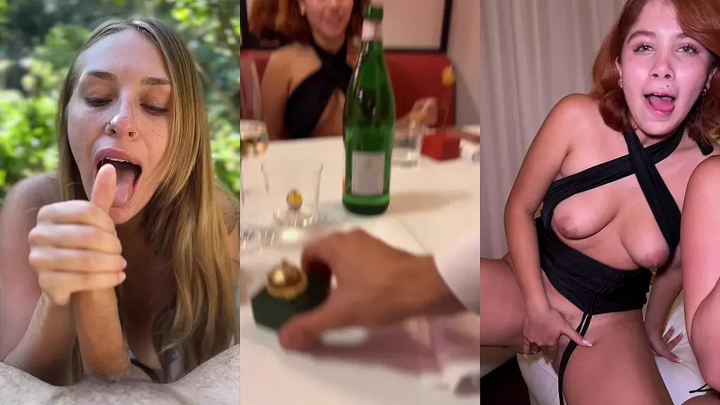 Blonde Beauties Share Monster Cock in Milan