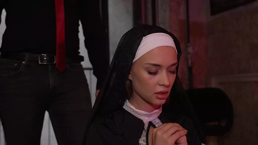 Succubus Nun Loren Strawberry's Anal Awakening