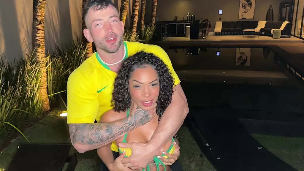 Brazilian Teen Joice Unleashes Perfect Ass on Huge Uncut Cock