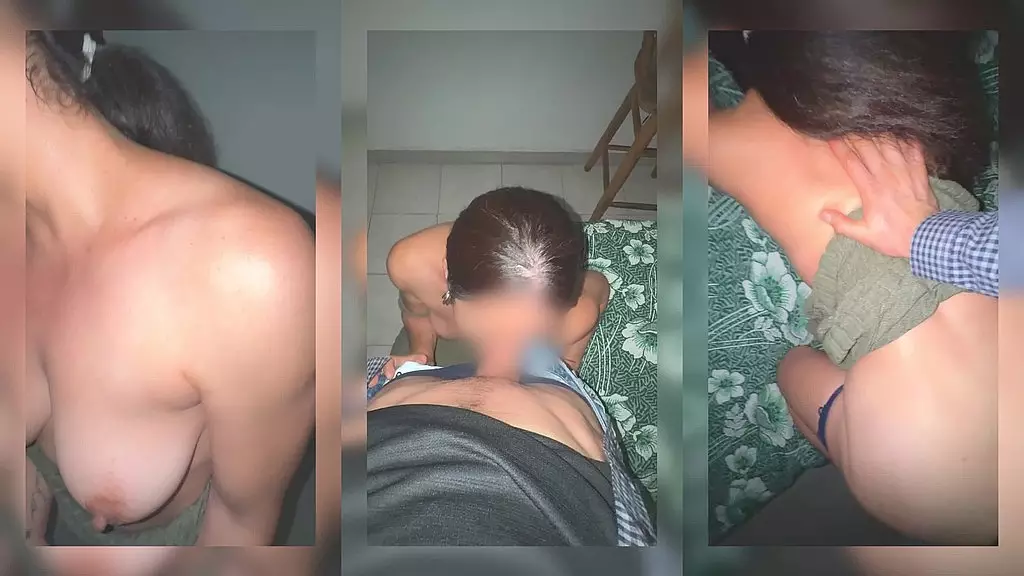 Mexican MILF Gets Anal Creampie from Younger Guy