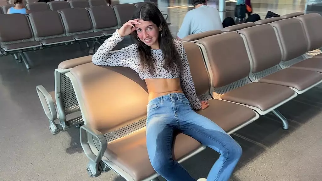 Airport Pee Desperation with Katty West