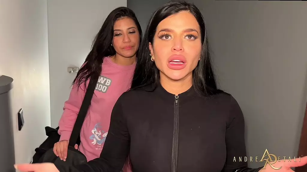 Bitchy Latina Niece Takes Charge
