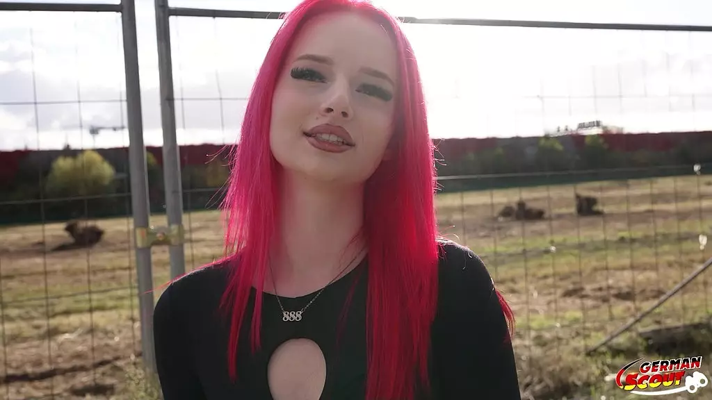 Skinny Redhead KimKaty's First Porn Casting