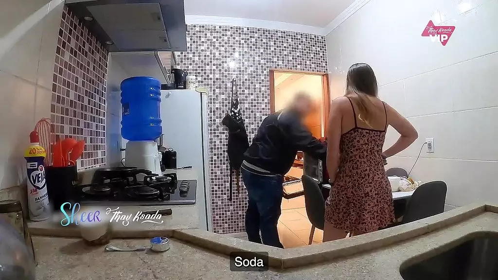 Delivery Guy Gets Seduced by a Naughty Blonde