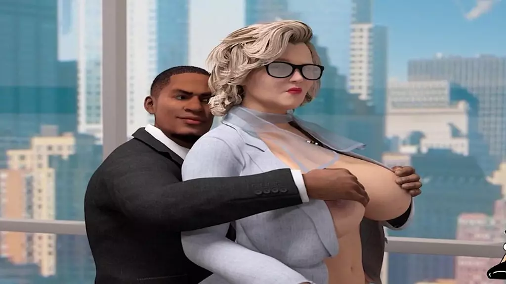 BBC Boss Fucks Hot Milf Secretary in Office