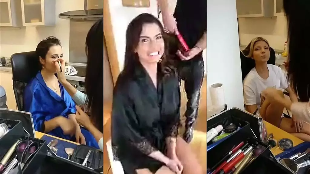 European Pornstars Unleashed in Backstage Mayhem