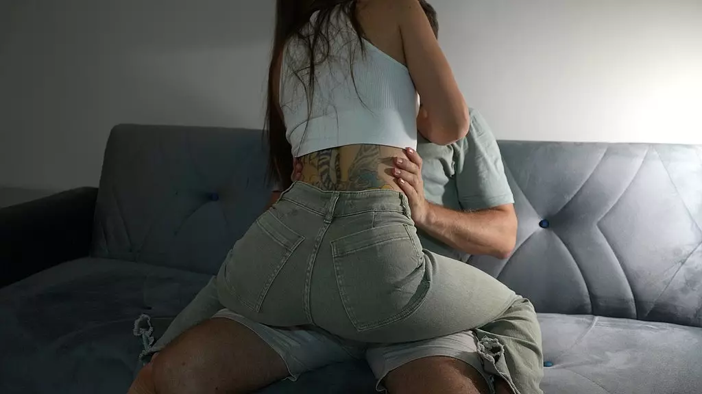 Blonde Neighbor Takes Dick for a Spin