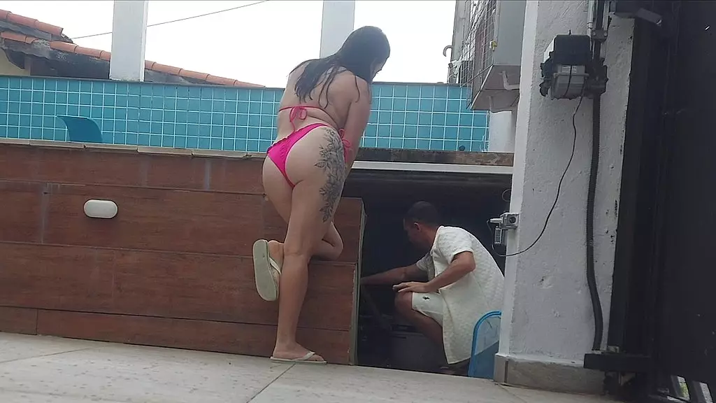 Latina Wife's Secret Swim Coach Fling