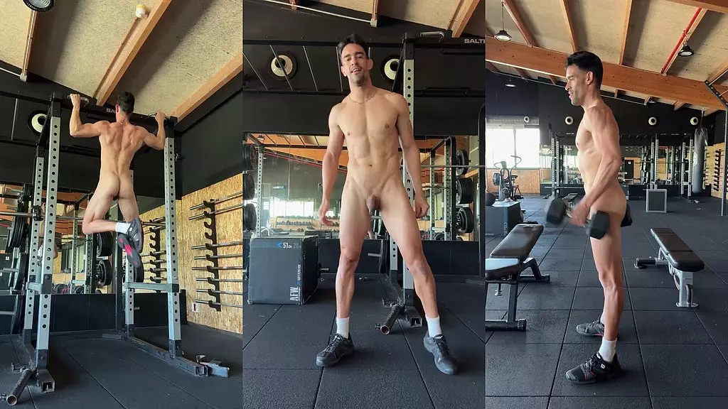 Latina Wife's Riskiest Gym Workout Ever
