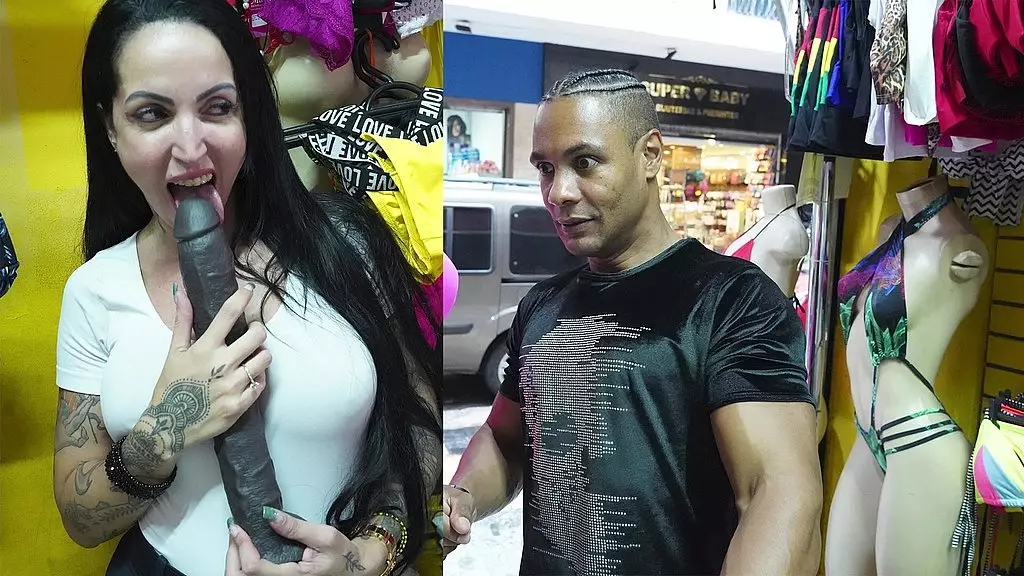 Russian Curvy Beauty Sells Sex Toys Like Crazy