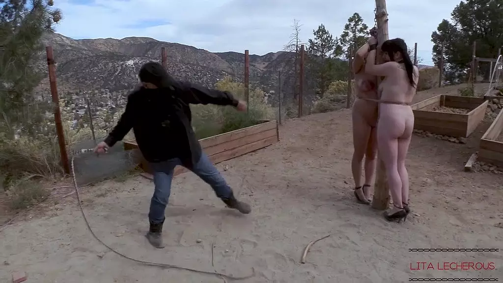 Lesbians Whipped into Submission