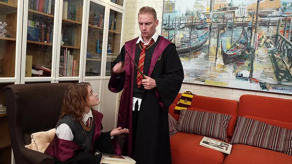 Hermione's Broken Wand Gets Fixed with Hard Sex