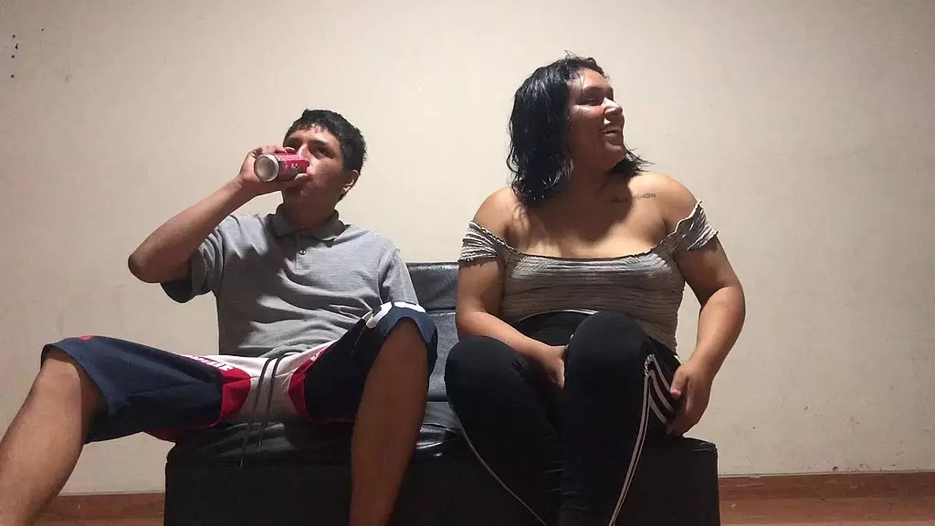 Cuckold Wife Fucks Young Latina Co-worker While Hubby Watches