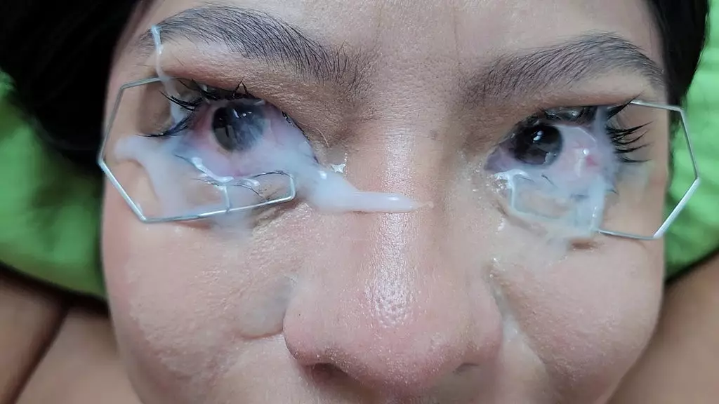 BBC Anal Creampie with Cum in Eyes