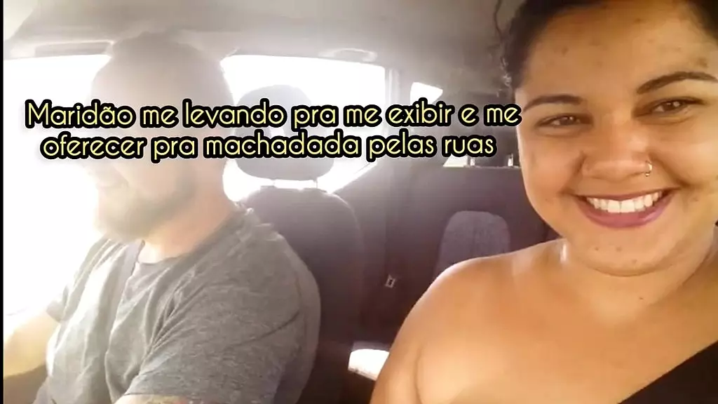 Latina Wife's Wild Car Ride Expose