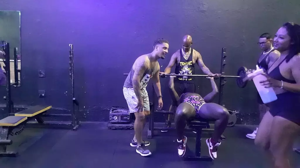 Lesbian Fitness Frenzy: Cruz Fox & Friends Get Wild