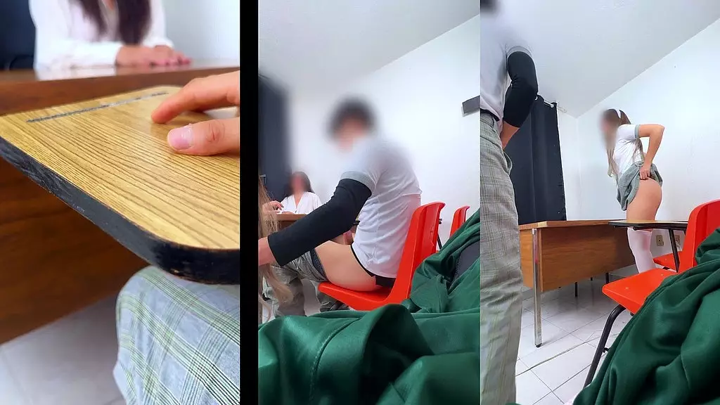 Mexican Milf Teacher Takes Advantage of Students