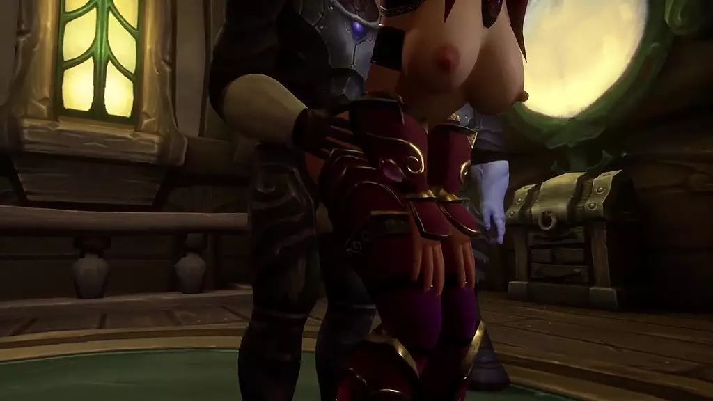 Warcraft Parody Orgy: Elves Go Wild