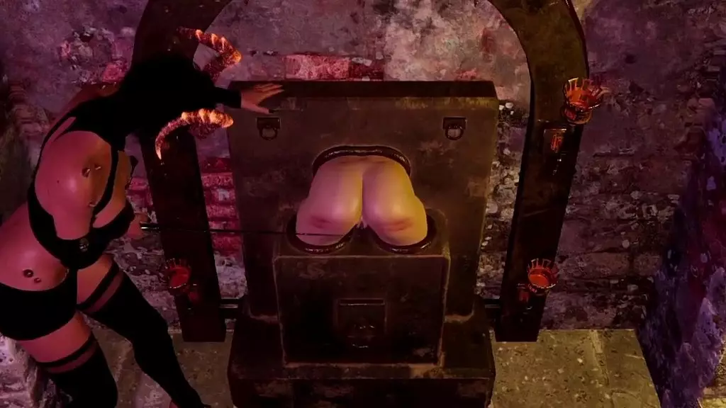 Halloween BDSM Nightmare with White Girl and BBC
