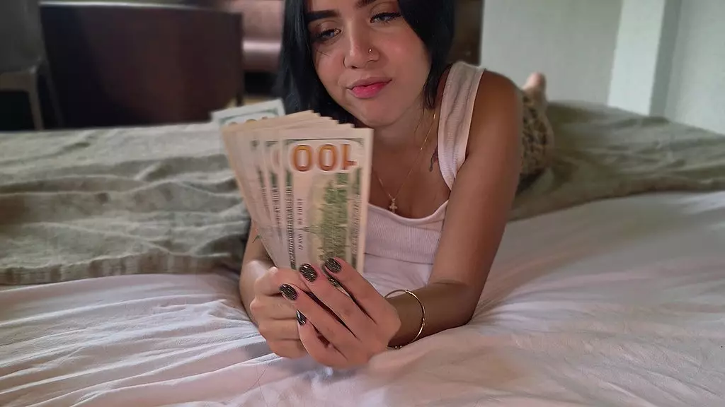 Cheating Girlfriend Fucked by Best Friend for Cash
