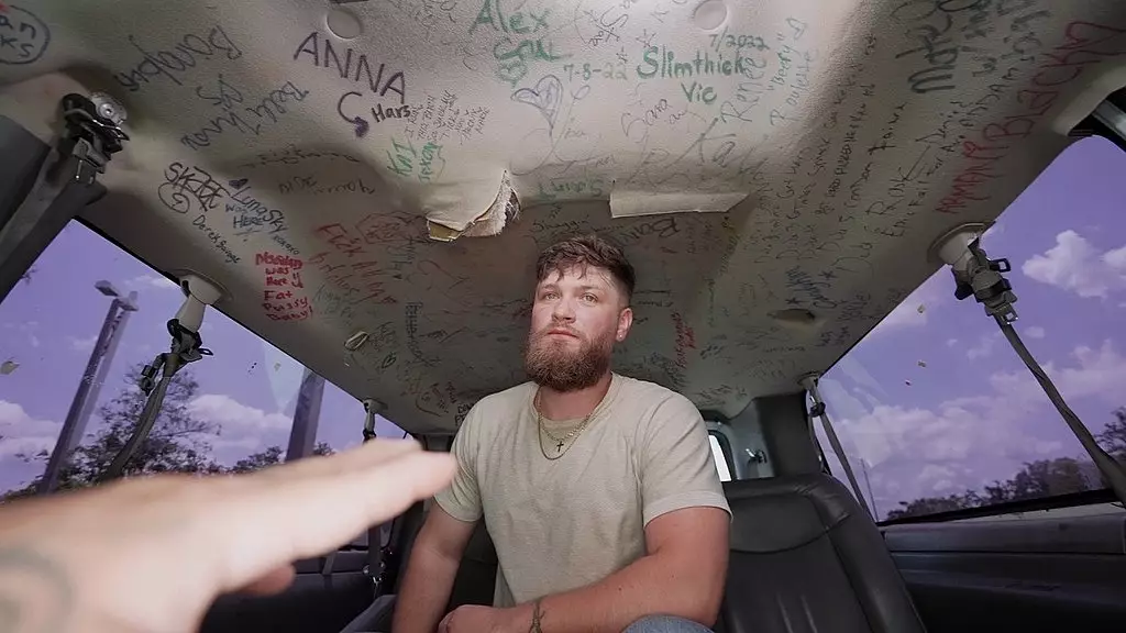 BBC Buck Fucks Bearded Stud on Bus for Cash
