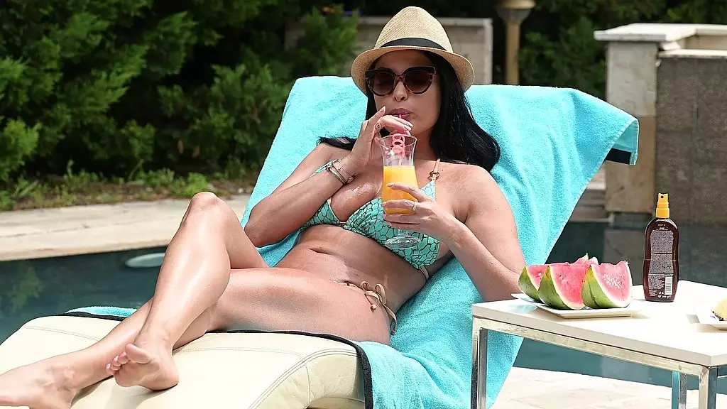Anissa Kate's Poolside BBC DP Threesome
