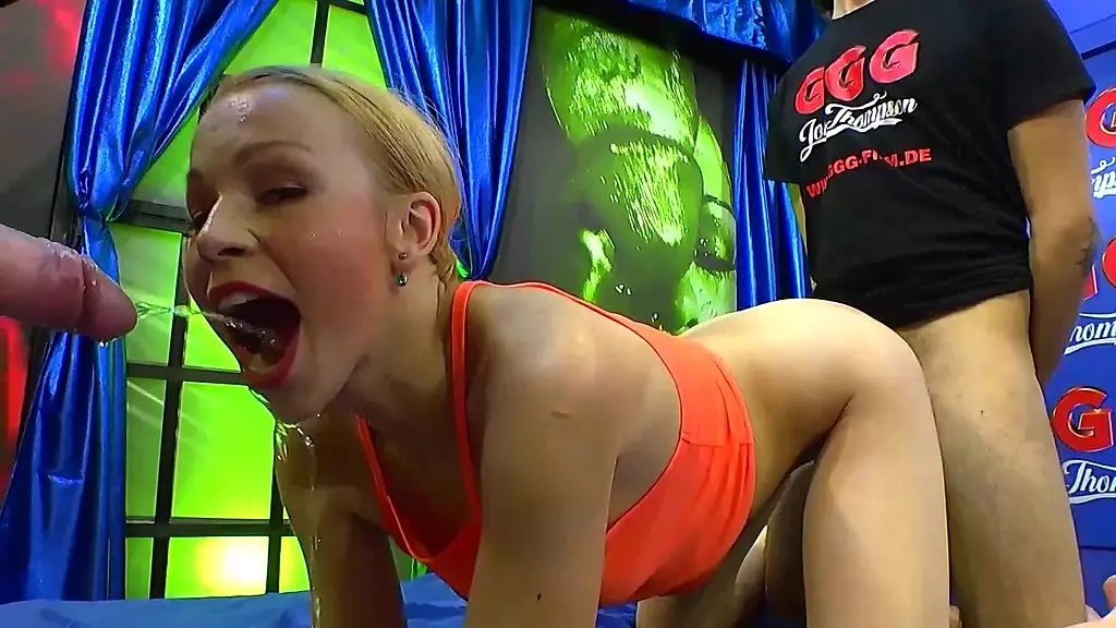 Russian Slut Rebecca Blue Unleashes Anal Chaos at GGG