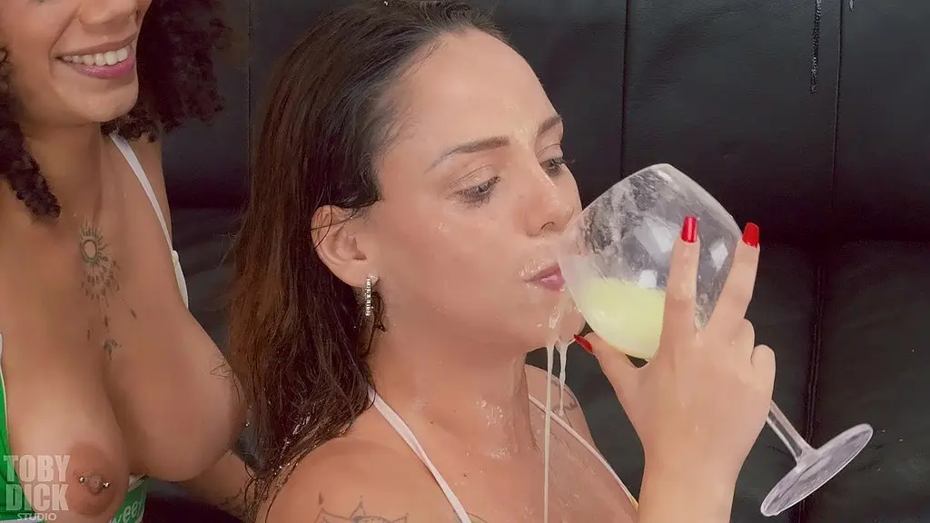Barbara & Mih's Piss Spew Anal Fiesta