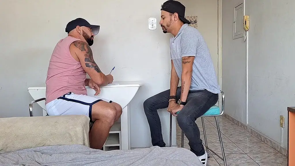 Gay Professor Fucks Student Raw and Hard