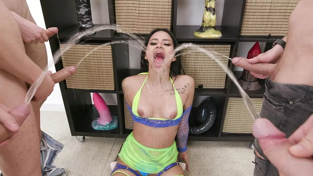 Kloe Kooper's 7on1 Double Anal Gang Bang Extravaganza