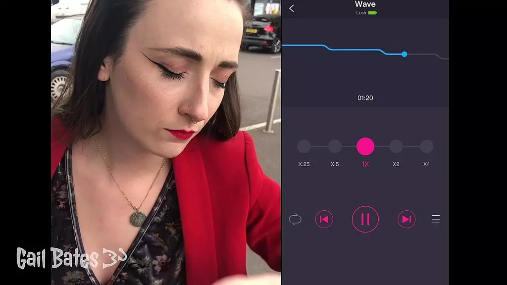 Public Remote Vibrator Play and Balcony Sex