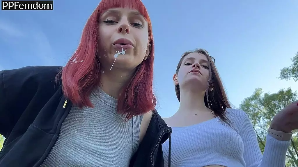 Spit & Humiliate: Mistresses Kira & Sofi Dominate in the Forest