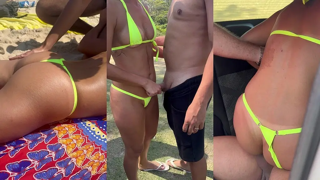 BBW Belinha Takes on Two Hung BBCs in a Wild Dogging 3some