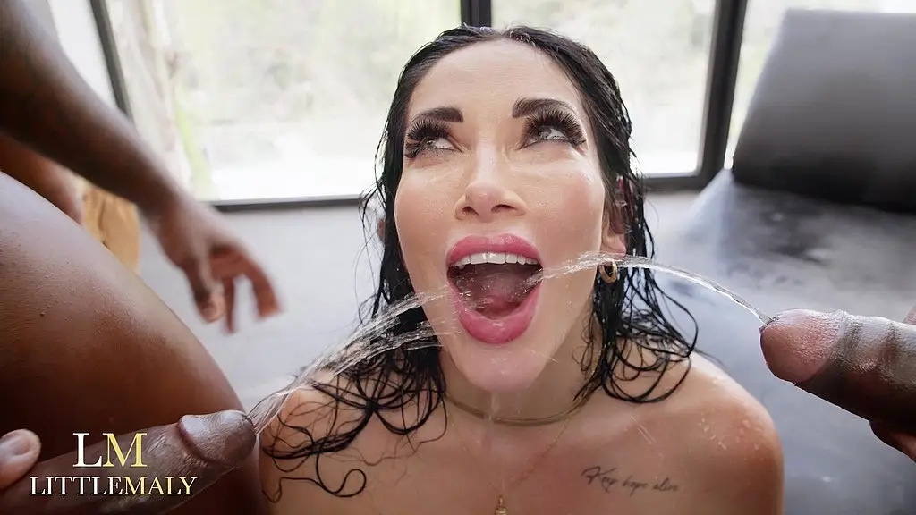 Clea Gaultier Takes 4 Massive BBCs in Epic Anal Creampie