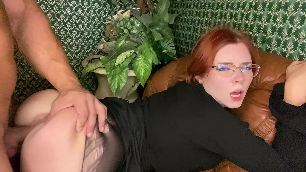 Horny Teacher Swallows Student's Dick Deep