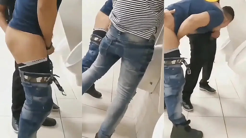 Gay Professors Fucking in School Toilet