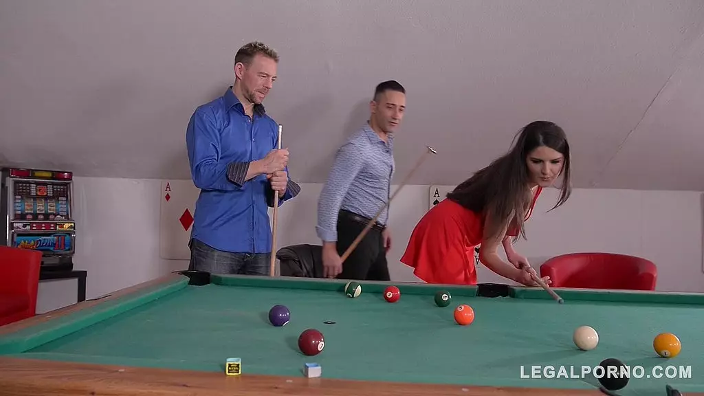 Francesca DiCaprio's Insane DP Pool Table Romp