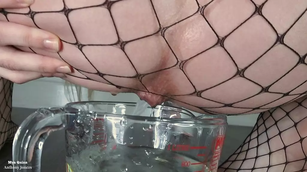 Mya Quinn's Piss & Cum Enema Fantasy
