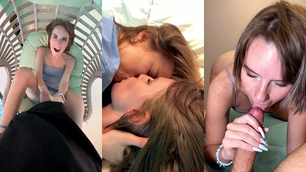 Maya Bee & Darcy Dark's Wild Lesbian Sex Party