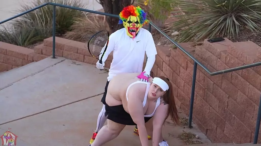 Tennis Star Gibby Slams Redhead Pawg