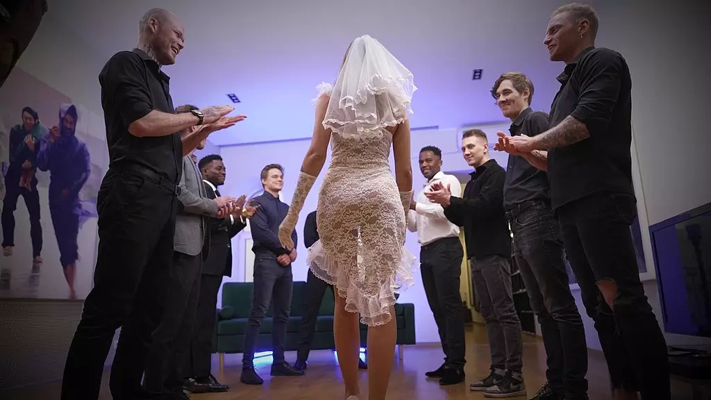 Interracial Gang Bang Piss Wedding with Siri