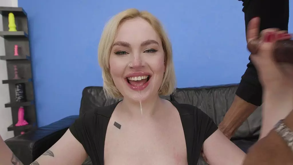 Greta Foss Takes BBC DP in Wild Interracial Debut