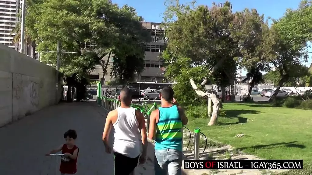Israeli Studs Unleash on Rooftop