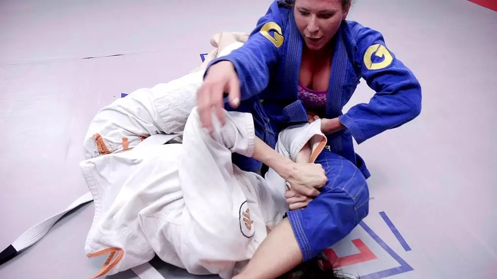 Ariel X Destroys Noob Agatha in Jiu Jitsu Showdown