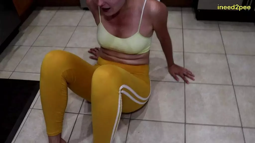 Vika's Pee-Filled Physical Challenge
