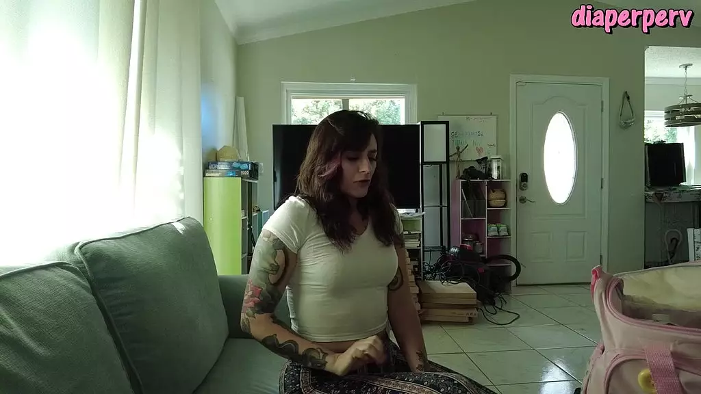 Mia Hope's Diaper Changing Debut