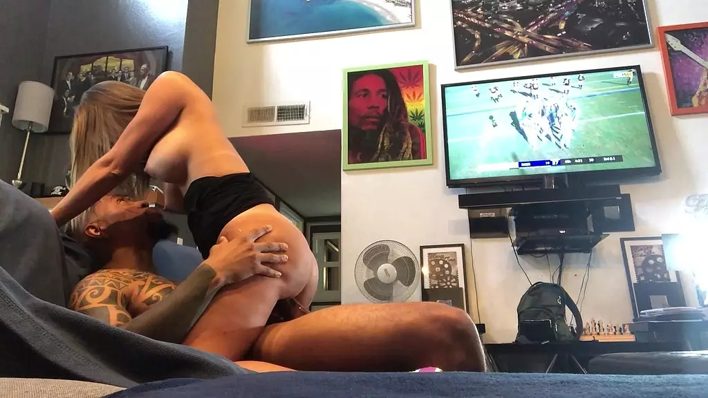 Cuban Anal Queen Havana Bleu Devours BBC on Football Sunday
