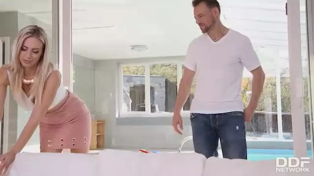 Busty Nathaly Cherie's Dirty Pool Seduction